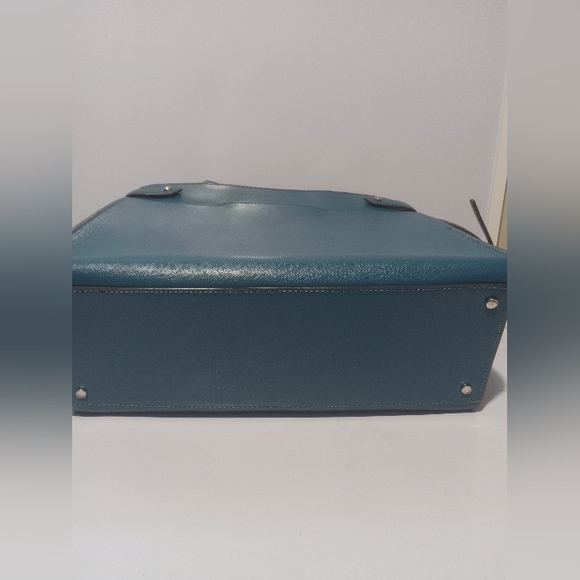 KATE SPADE STACI‎ MEDIUM SATCHEL DARK PEACOCK - Picture 7 of 9